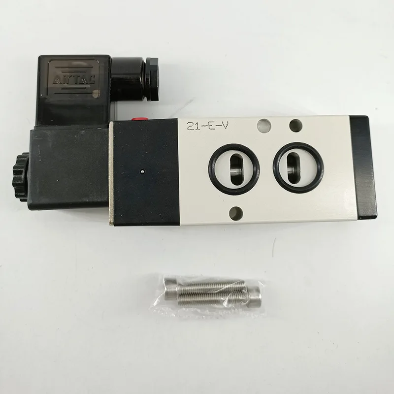 Yadeke 2-position 5-way side plate solenoid valve 4M31010A 4M31010B