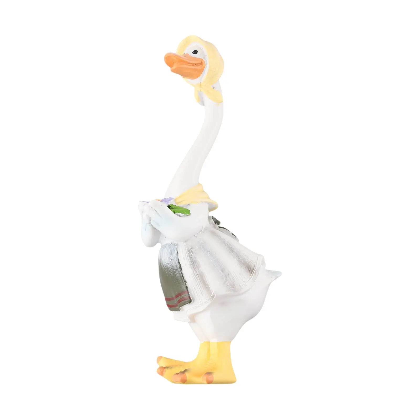 Duck Statues Garden Decoration Outdoor Space Easy To Place Gardener Couple Long term Enjoyment Outdoor Elements