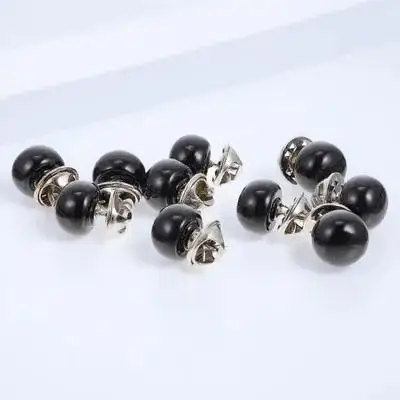 

10Pcs Fashion Shawl Buttons Collar Snaps Safety Skirt Buttons Anti Emptied Brooches Clothes Decorations Snap Fasteners
