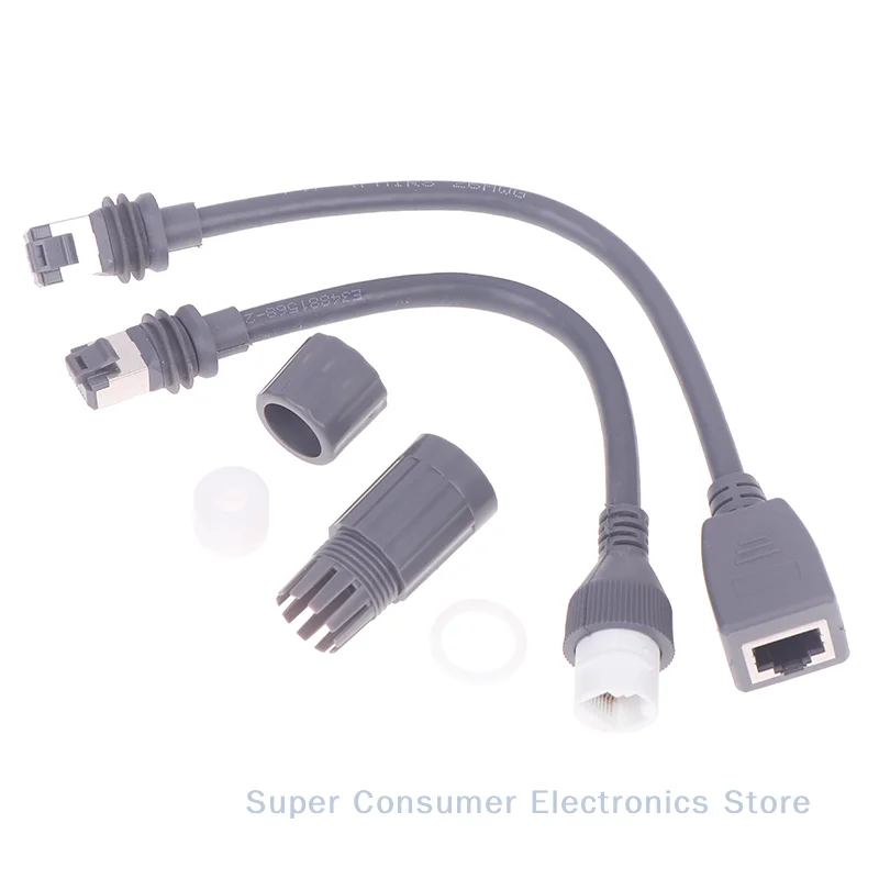 RJ45 schotelrouter converterkabel voor Starlink satelliet, rechthoekige verlengadapter Gen 3