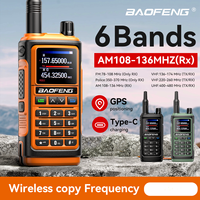 BAOFENG UV-17PRO Walkie Talkie GPS Two Way Radio AM Type C Charging Ham Portable Radio Long Range FM Hunting Six Band Waterproof