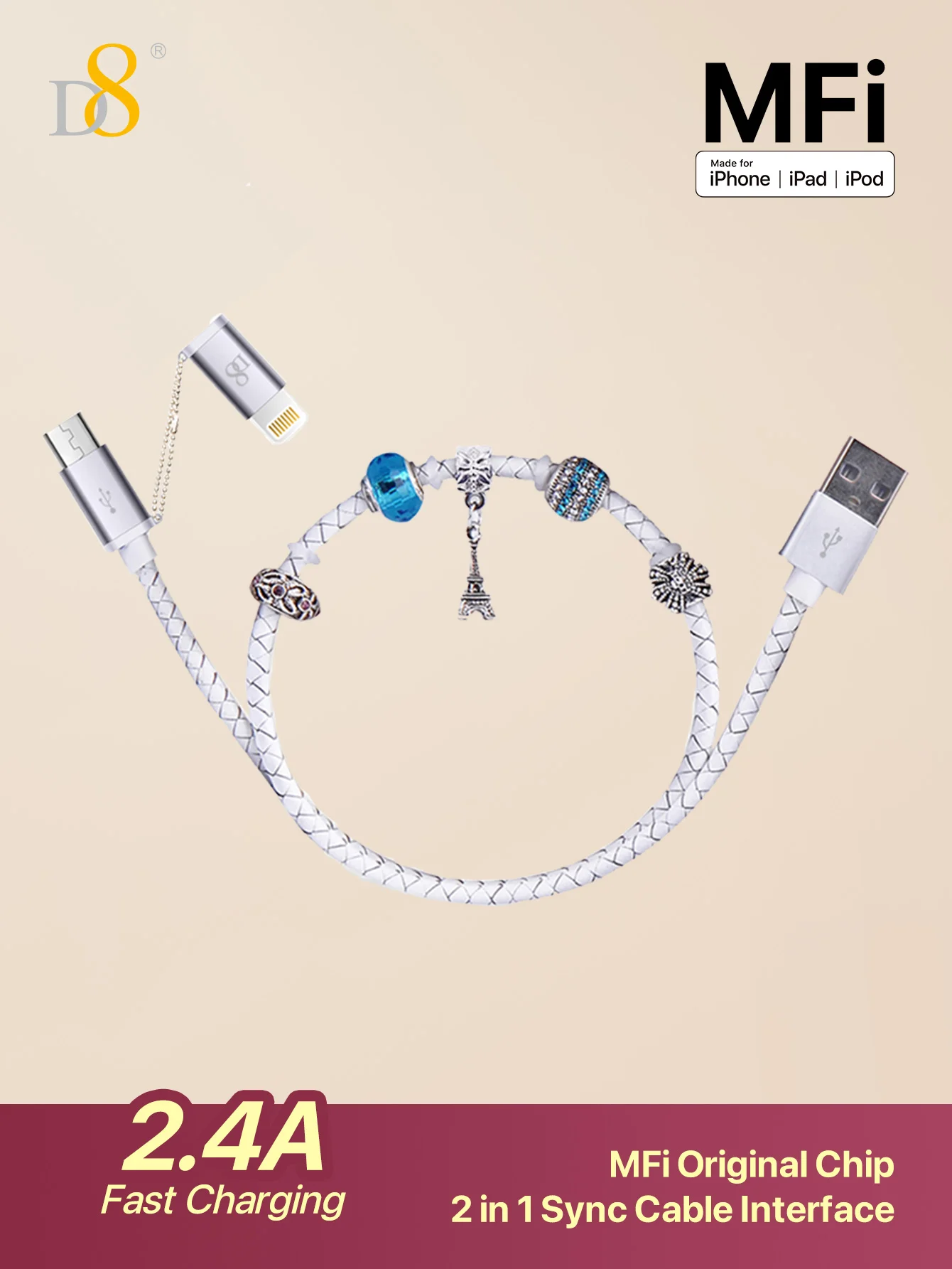 D8 Usb Fast Chargin… - image