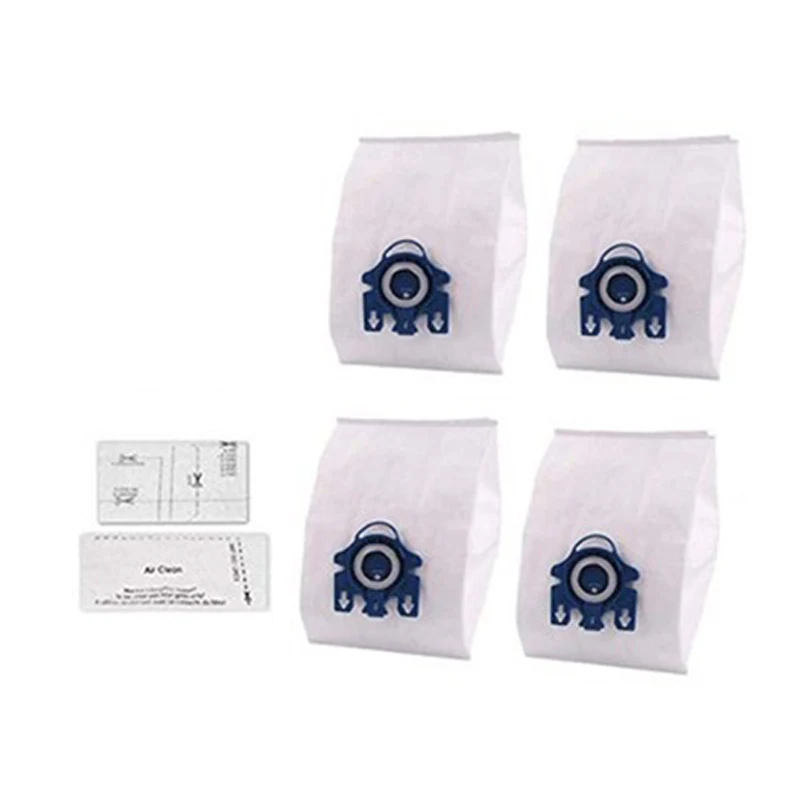 6Pcs Is Suitable for Miele Miele GN Series Vacuum Cleaner Accessories Non-Woven Dust Bag Vacuum Bag and Filter Cotton