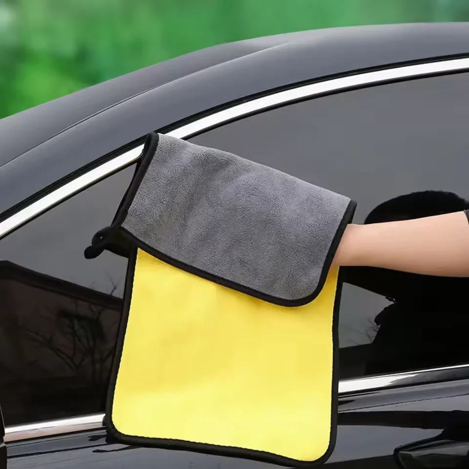 High-end Microfiber Towel Car Wash Towel Detailing Cleaning Cloth Car Wash Drying Towel Car Absorbent Cleaning Products image 4