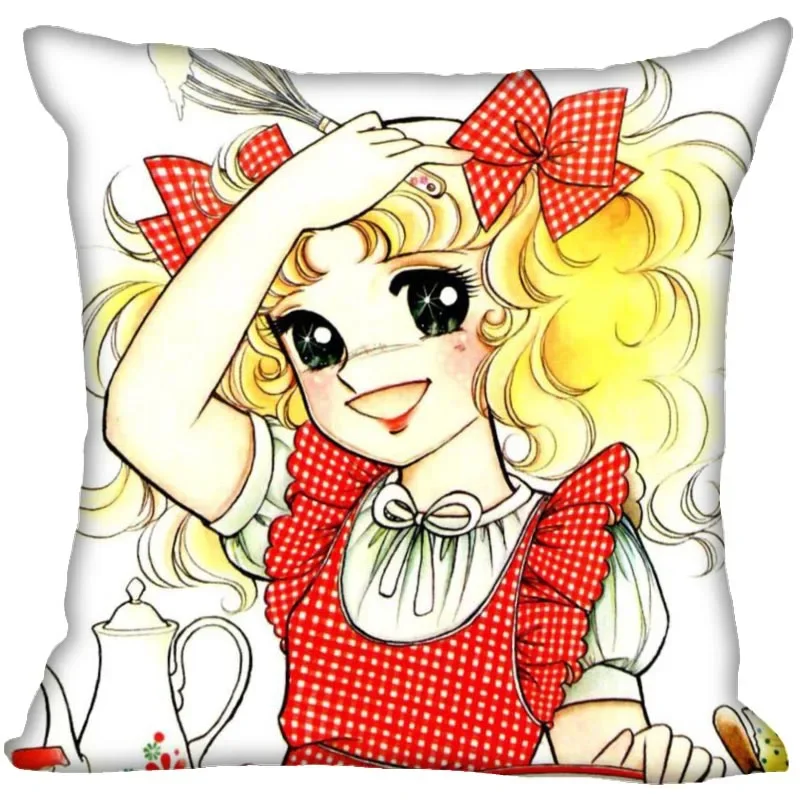 Candy Candy Anime Pillow Case Wedding Decorative Fabric Pillows Cover New Year Accessories PillowCase 45X45cm 0918