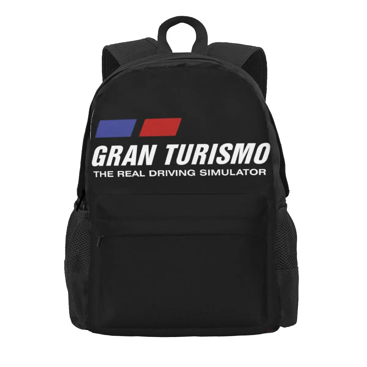 เป้สะพายหลังของ Gran Turismo กระเป๋าสะพายหลังเด็กหญิงเด็กชายกระเป๋านักเรียนนักเรียนกระเป๋าเป้เดินทางลายการ์ตูนกระเป๋าสะพายไหล่ความจุขนาดใหญ่