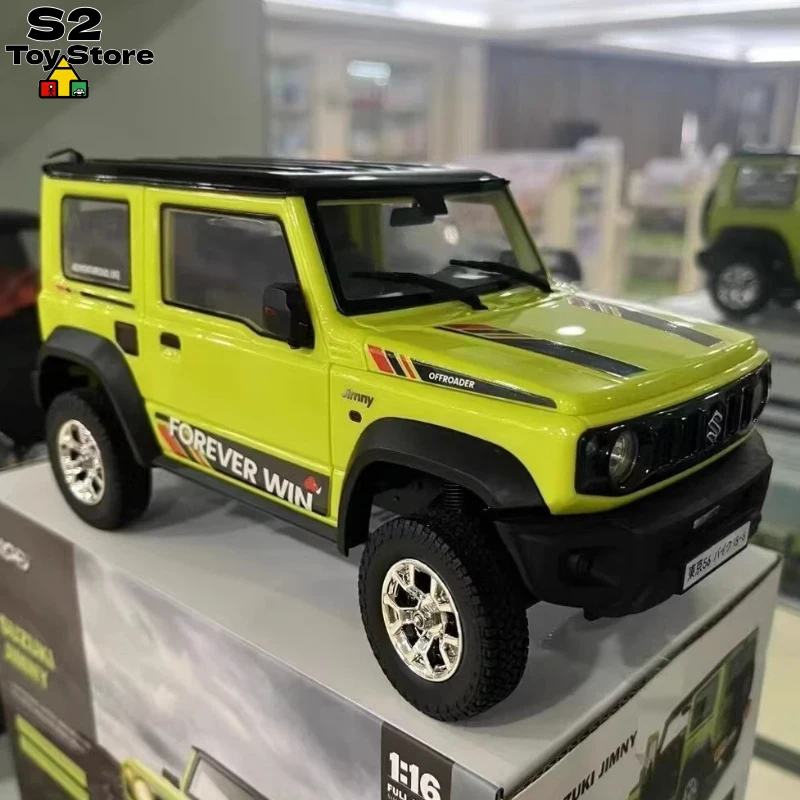 

Радиоуправляемая модель внедорожника HengGuan 1/16 Suzu Jimny HG4-53 в полном масштабе с подсветкой, звуком и имитацией дыма для любителей радиоуправляемых моделей