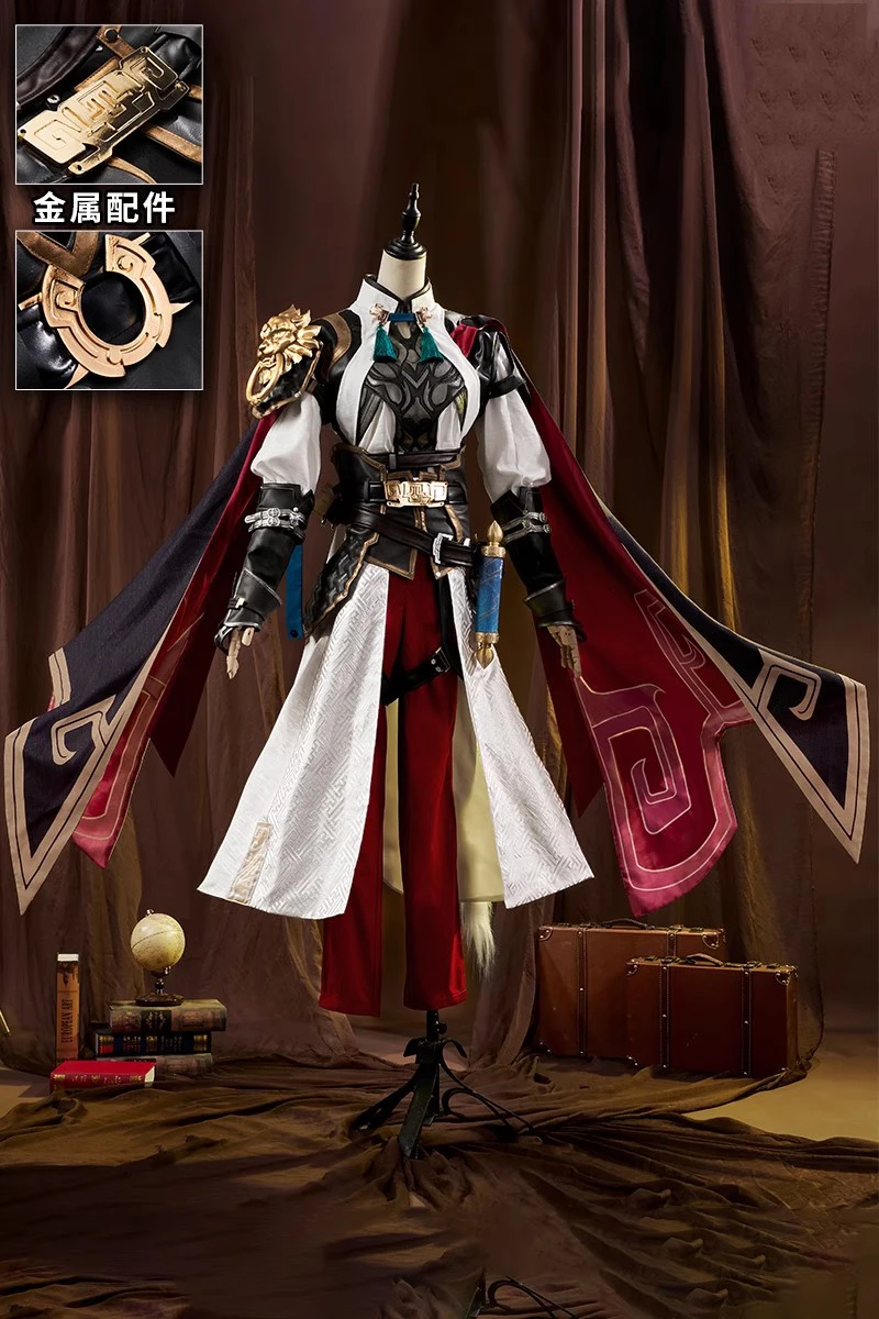 COS-HoHo Honkai: Star Rail Jing Yuan Shogun Ancient Game Suit splendido bellissimo Costume Cosplay Halloween Party Outfit Men S-3XL