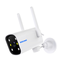 ESCAM PT301 3MP 1296P icam365  Full Color 180Degree Pan  IP Bullet Camera Onvif Support NVR  AI Humanoid Security CCTV Monitor