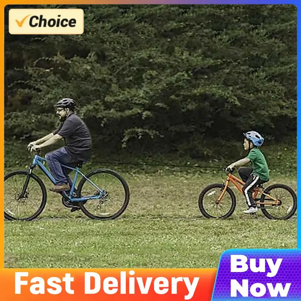 

Выдвижной буксировочный трос для велосипеда, портативный буксировочный ремень, гибкий трос для перевозки детей на горном велосипеде