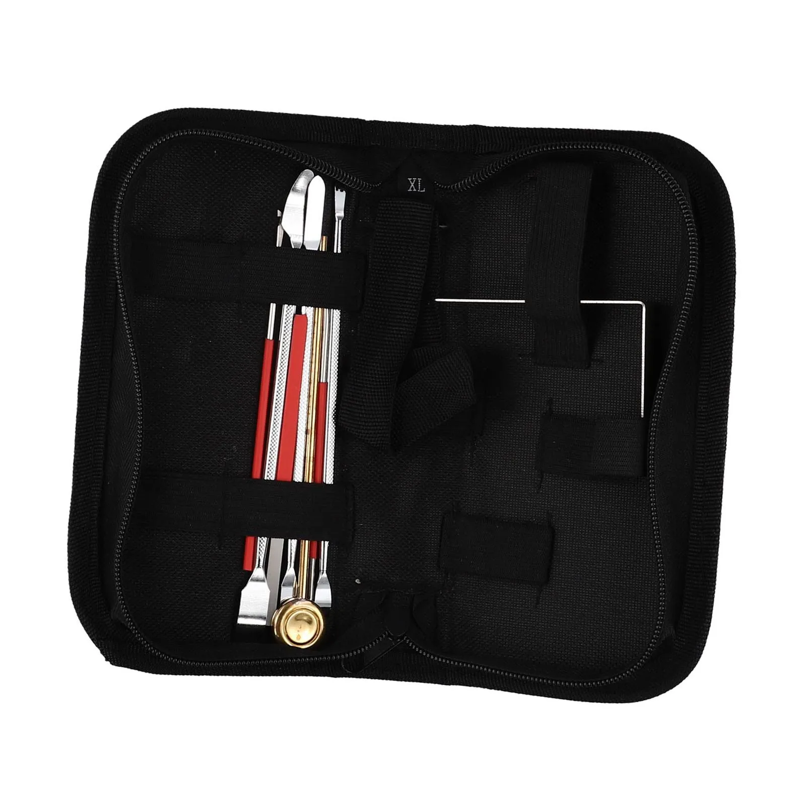 

Портативный набор инструментов для ремонта кларнета из нержавеющей стали с футляром для переноски для альт-сопрано, тенор-кларнетов и гобоя-флейты