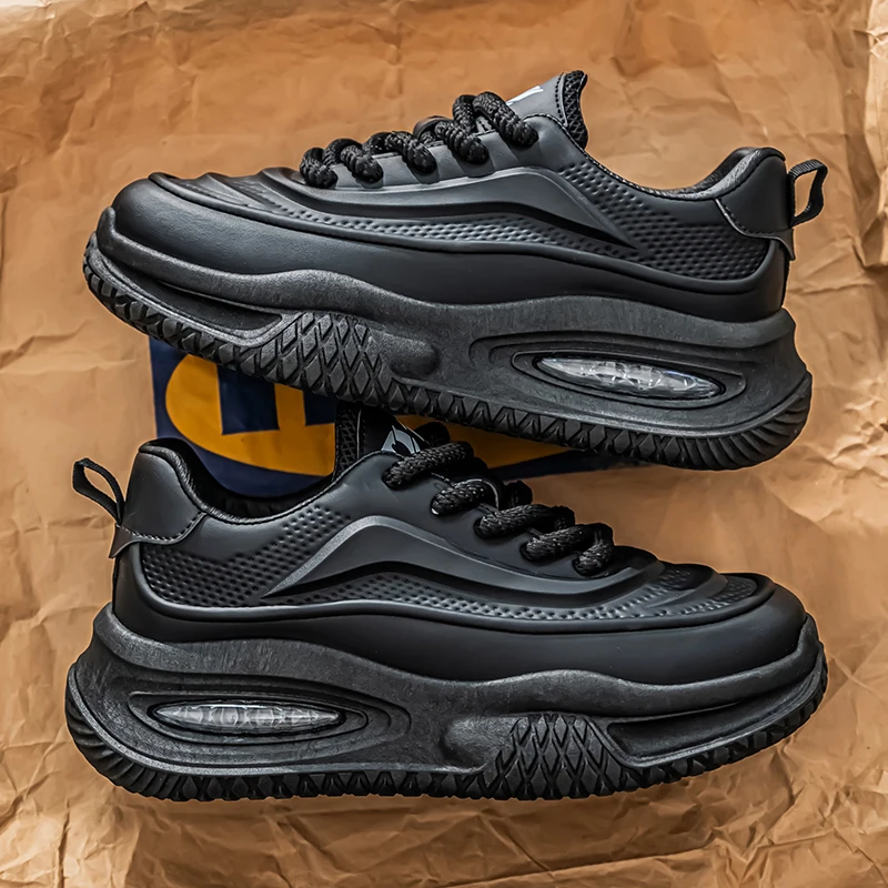 

Повседневные кроссовки, мужская обувь для скейтборда, дизайнерская модная прогулочная обувь на плоской подошве, дышащая спортивная обувь, новинка 2025 года, белая вулканизированная мужская обувь