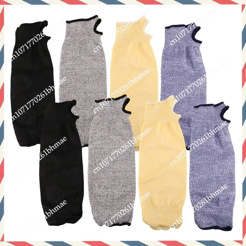 

-A21Z 4Pair Cut And Burn Resistant Sleeves Arm Protection Sleeves Forearm Protectors For Thin Skin And Bruising Cuff Open 35Cm