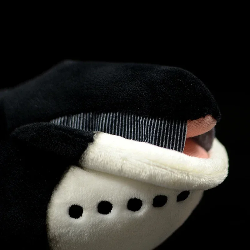 Bowhead whale Stuffed Plush Toys Model Sea Animals Soft Cute Lovely Simulation Balaena mysticetus Dolls For Children Baby Gift