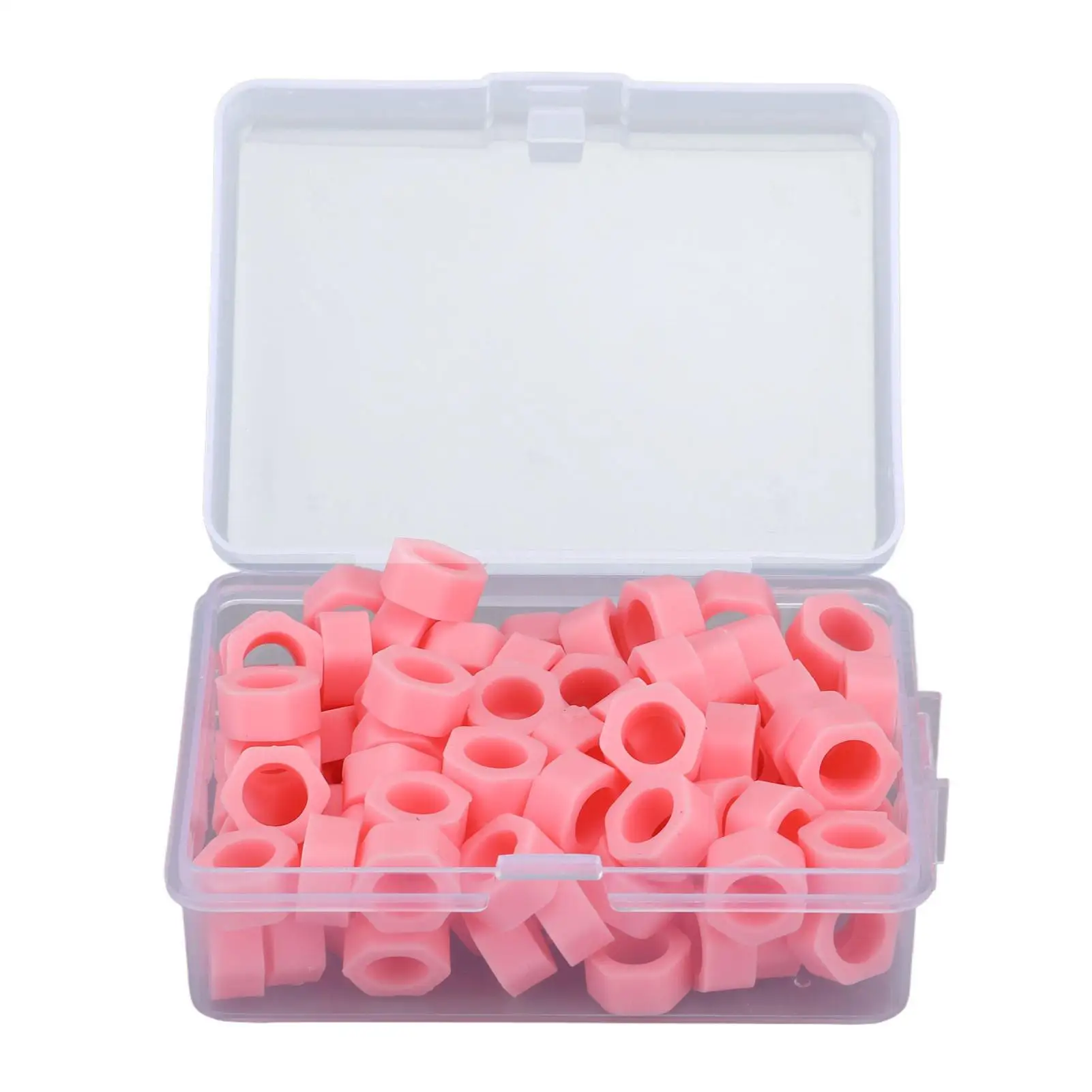 100pcs Silicone Color Code Rings for Dental for instruments - Easy Identification Tool