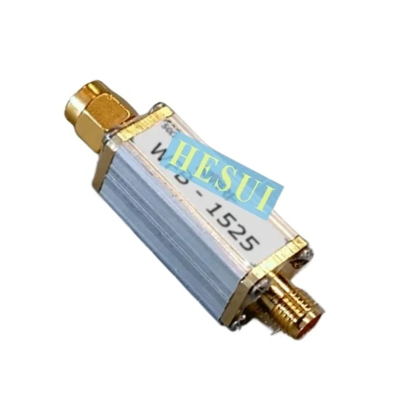 1500MHz-2500MHz 1W 2000MHz Filter 2GHz Filter UWB RF BPF bandpass filter module board Discrete LC component SMAport CNC Al shell