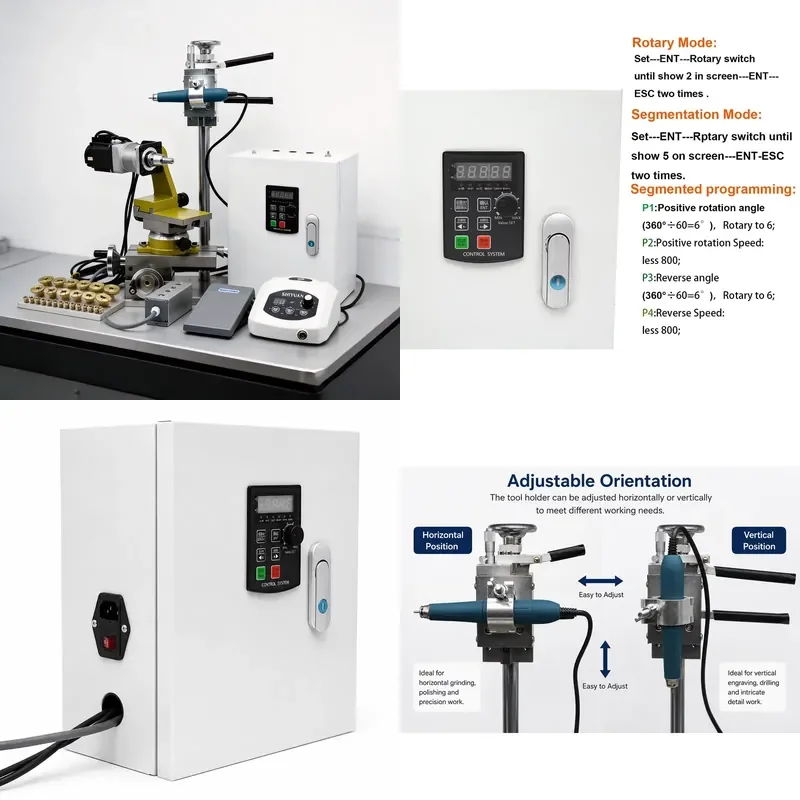 for Kinway Automatic Programmable Jewelry Facial Machine for Ring and Bracelet CNC Polishing and Engraving Equipment