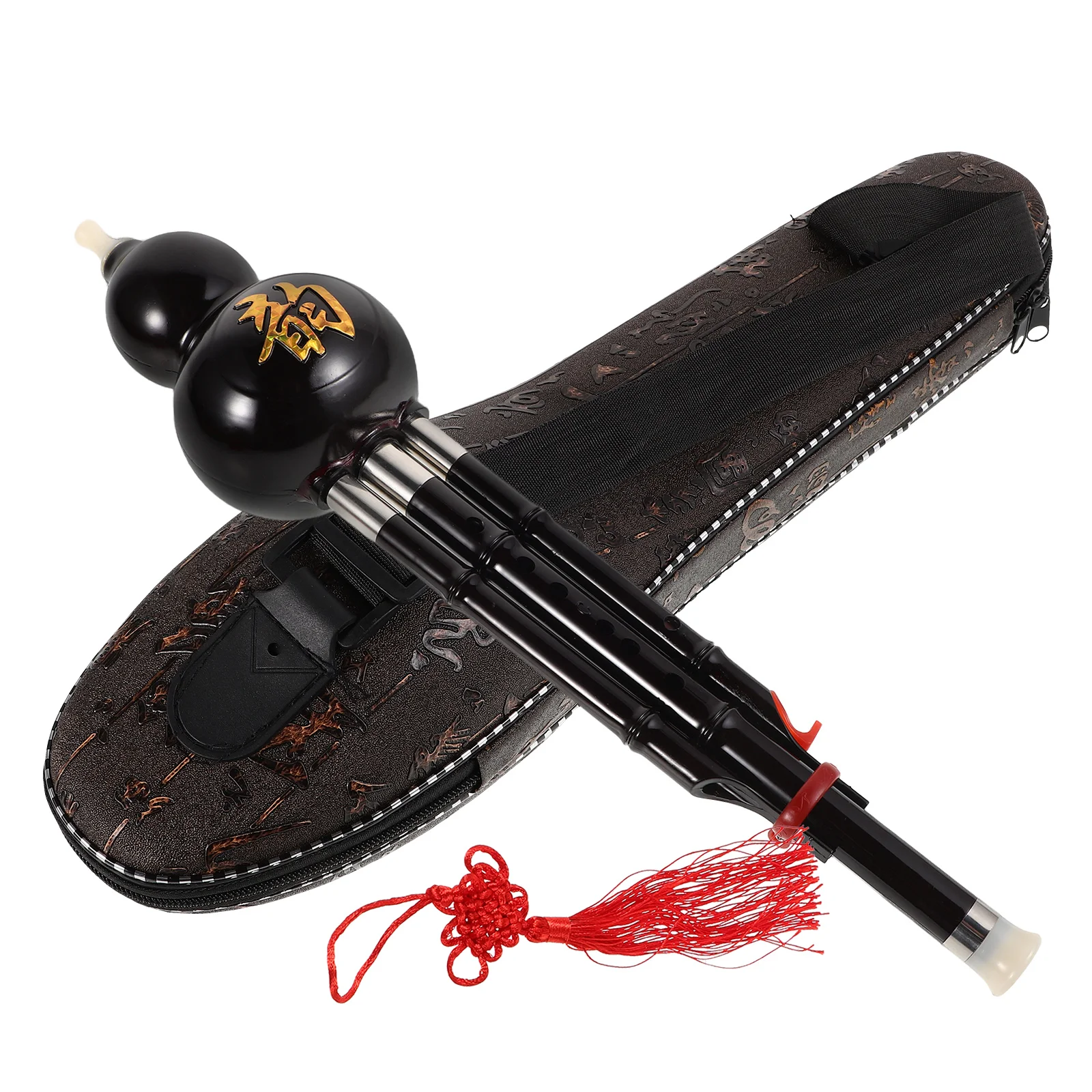 

Gourd Silk C Chinese Flute Musical Instrument for Beginners Kids Travel Performance Pure Sound Elegant Box Packaging