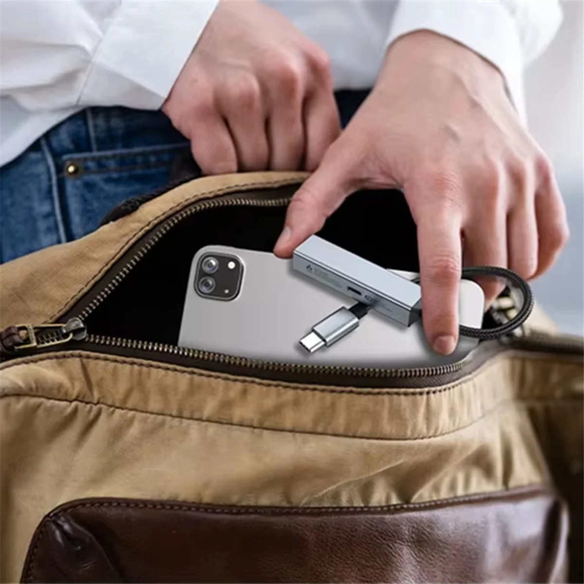 BISMZ 2 em 1 placa de rede USB C com porta de carregamento rápido PD 60W 1000Mbps tipo C para Ethernet RJ45 Lan Gigabit adaptador para PC