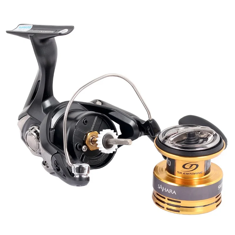 New Original SHIMANO SAHARA C2000S C2000SHG 2500SHG Shallow Spool