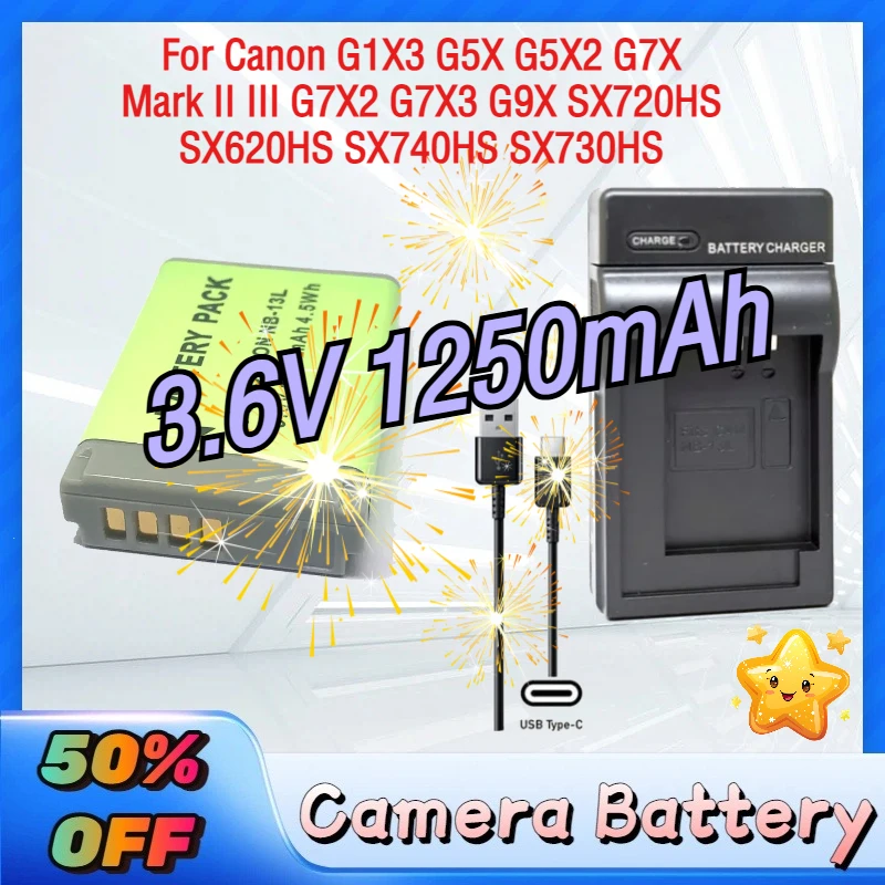 For Canon G1X3 G5X …