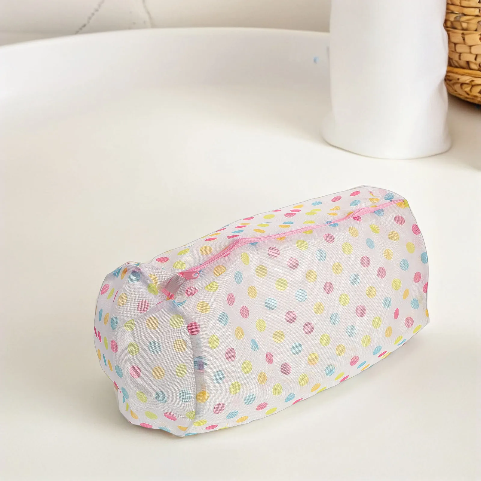 

3Pcs Zippered Laundry Mesh Bags Fine Mesh Wash Bags Protect Delicate Garments Sweaters Woolens Lingerie Washing Machine Bag