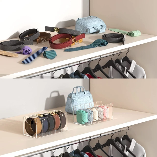Closet belt holder hotsell