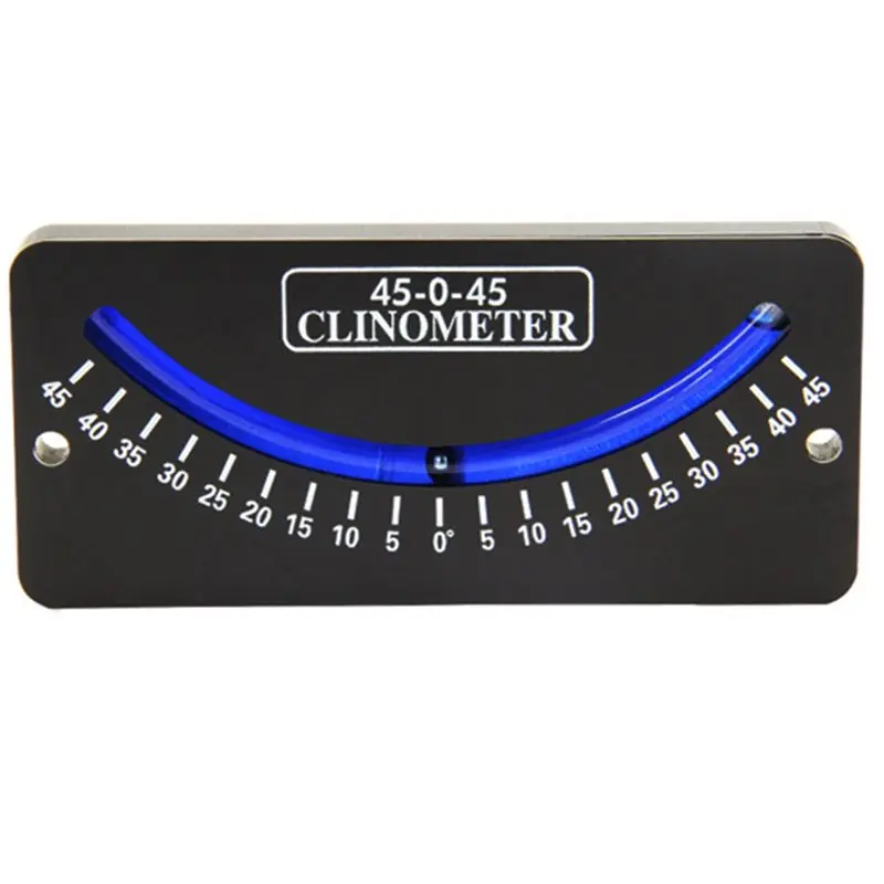 [NEWA76K!】 Compact ABS Inclinometer Dual Scales Designed For Trail Hiking, Sailing And Safety Applications