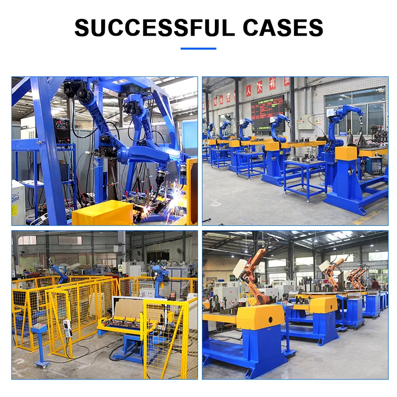 HWASHI Stainless Steel Fuel tank Robotic Welding Equipment , Mig Welding Robot