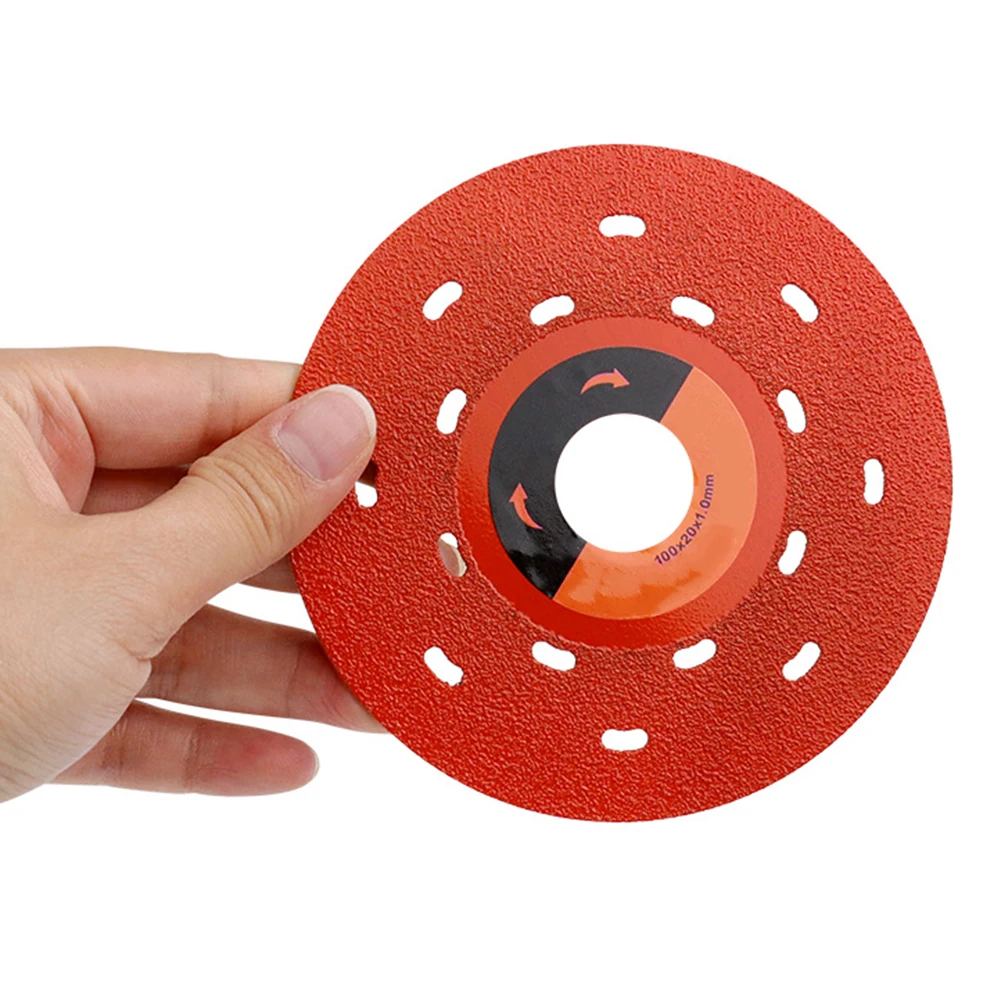 1PCS 100mm Glass Cutting Disc Diamond Marble Saw Ceramic Tile Cutting Tool 4inch Cutting And Polishing Power Tool Accessories
