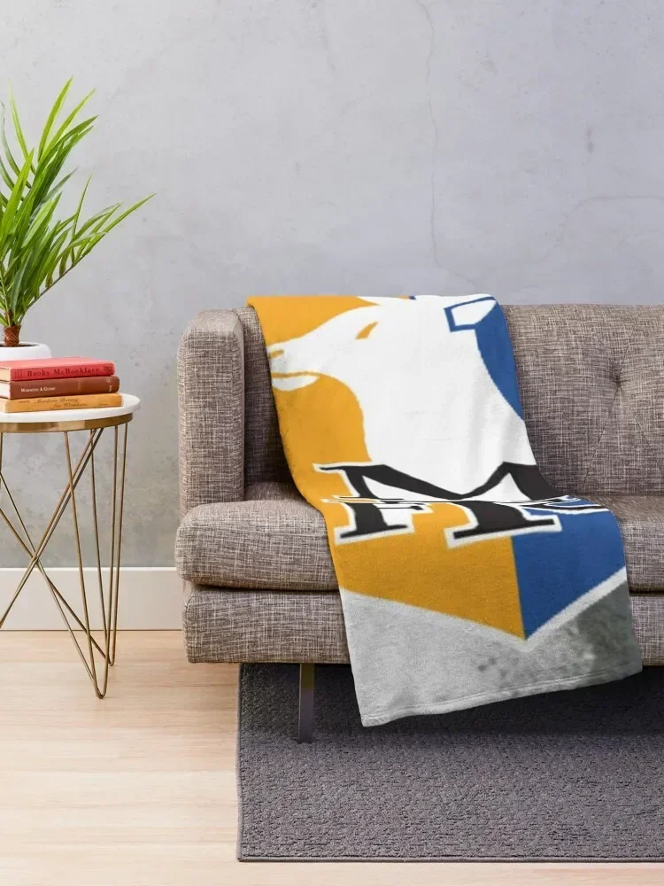 mansfield town fc Throw Blanket Decorative Sofas anime Cute Softest Blankets