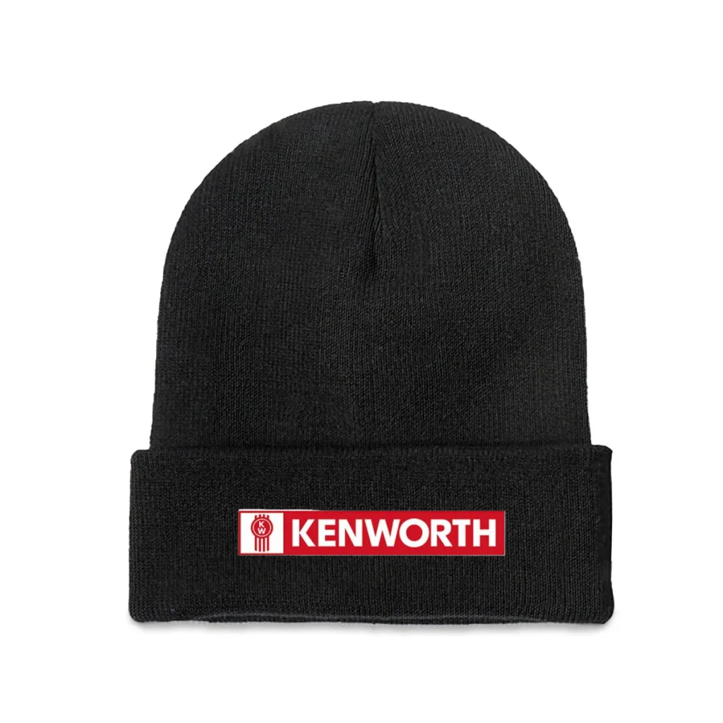 kenworth logo truck company Beanie Knitted Hat   Winter Warm Outdoor Cap For Male Women