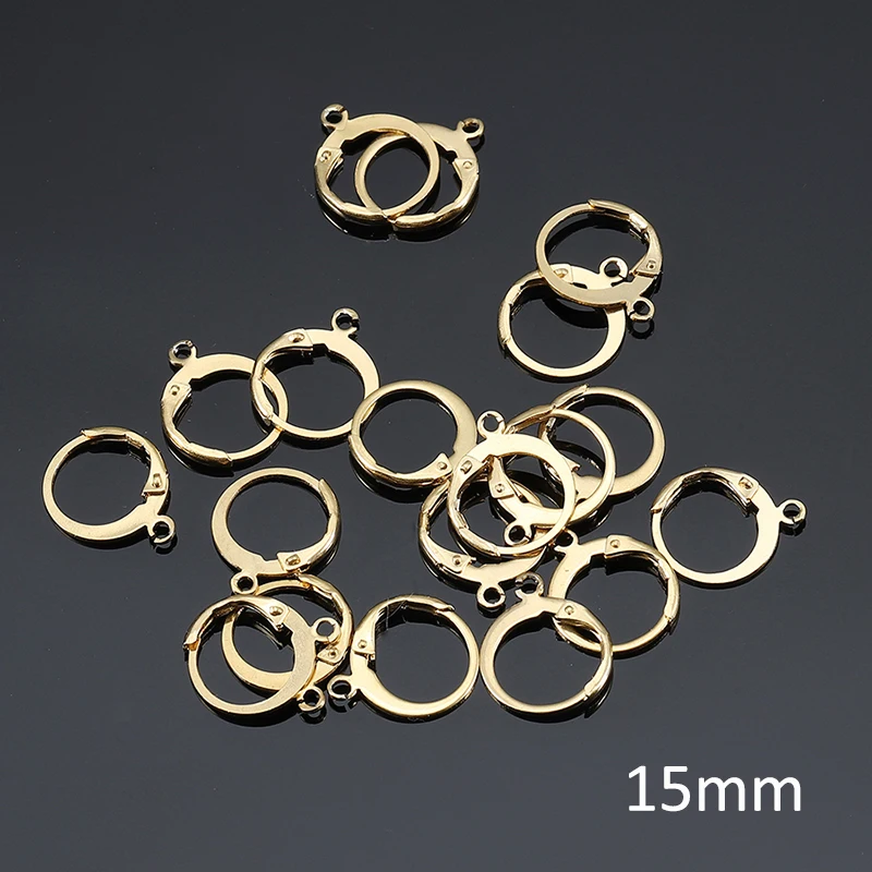 20pcs Stainless Steel Earwire Hooks for DIY Jewellery Making