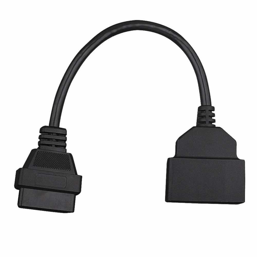 For TOYOTA 22Pin to 16Pin OBD1 to OBD2 Connect Cable 16 Pin OBD OBDII connector  for Toyota vehicles Diagnostic Tools