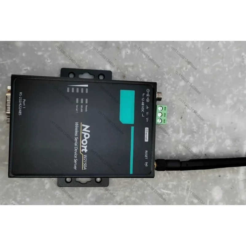 Accessories: w2150a wireless serial port server, rs-232/422/485 to wifi, 10/100m ethernet, 12-48v wide voltage power supply