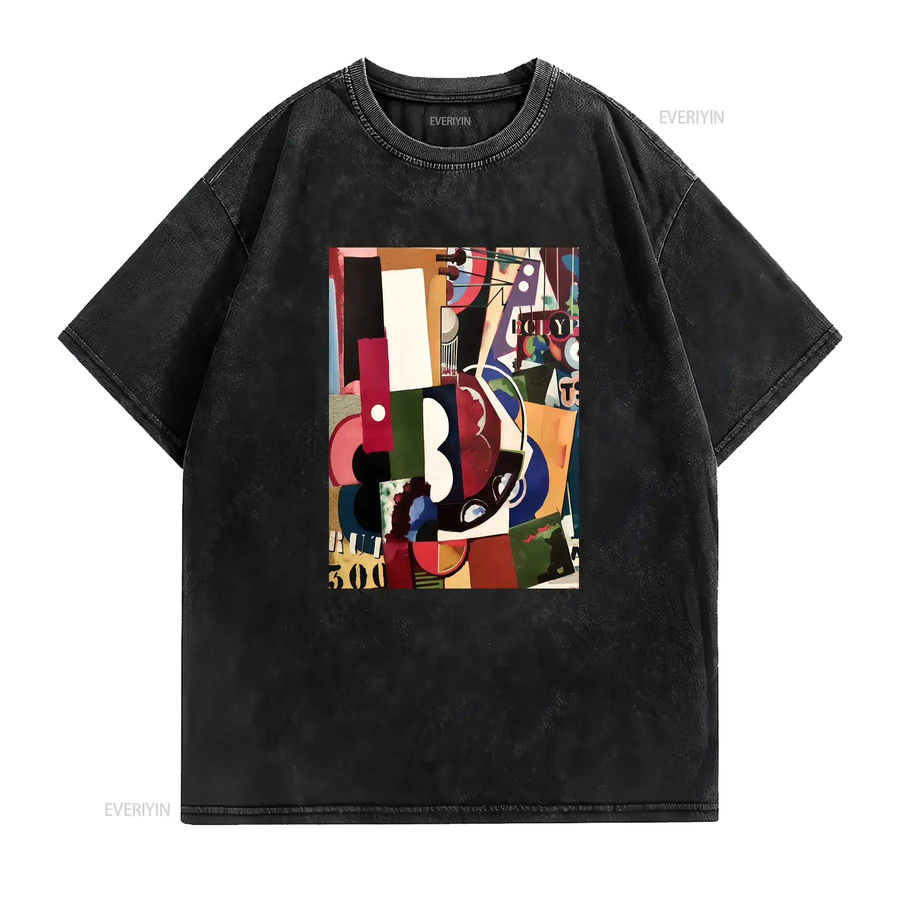 Brut 300 TSF Amadeo de Souza Cardoso T Shirt Art Abstract Cubism Dada for Her Him Lover vintage Washed homme Slightly