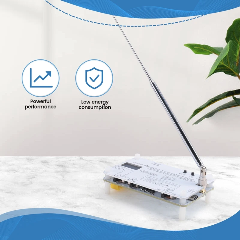 アナログ家庭用テレビ信号送信機、グローバルテレビ用の白いoledディスプレイ