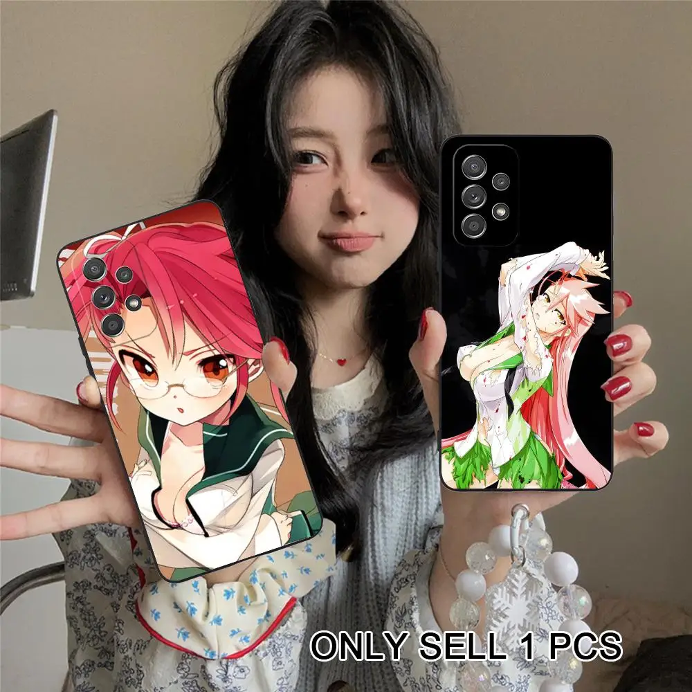 Highschool Dead Takagi Saya Phone Case for Samsung Galaxy A57 56 55 54 53 52 51 37 36 35 34 33 32 31 5G Soft Shockproof Cover