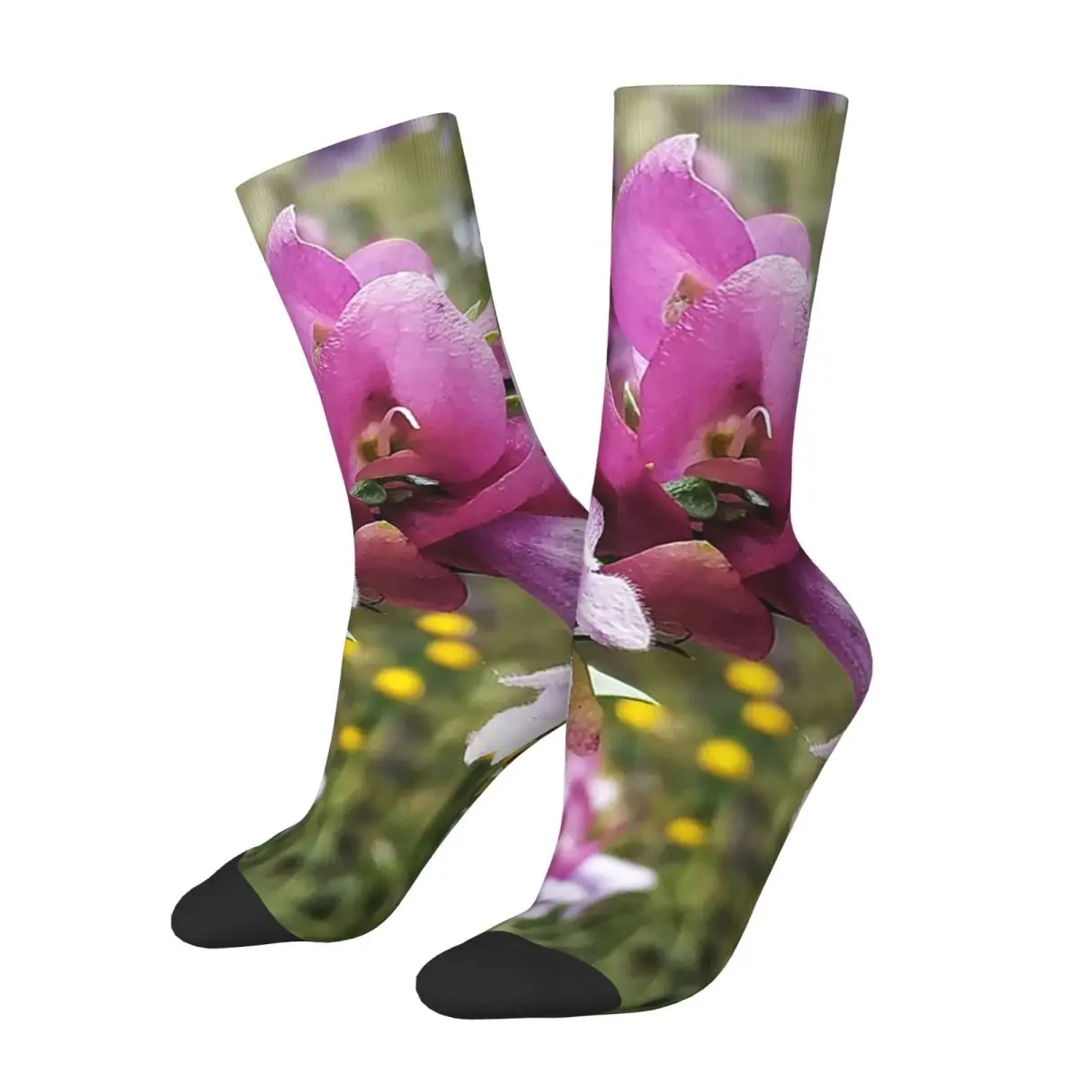 

Beyond The Pink Socks Harajuku Super Soft Stockings All Season Long Socks Accessories for Unisex Christmas Gifts