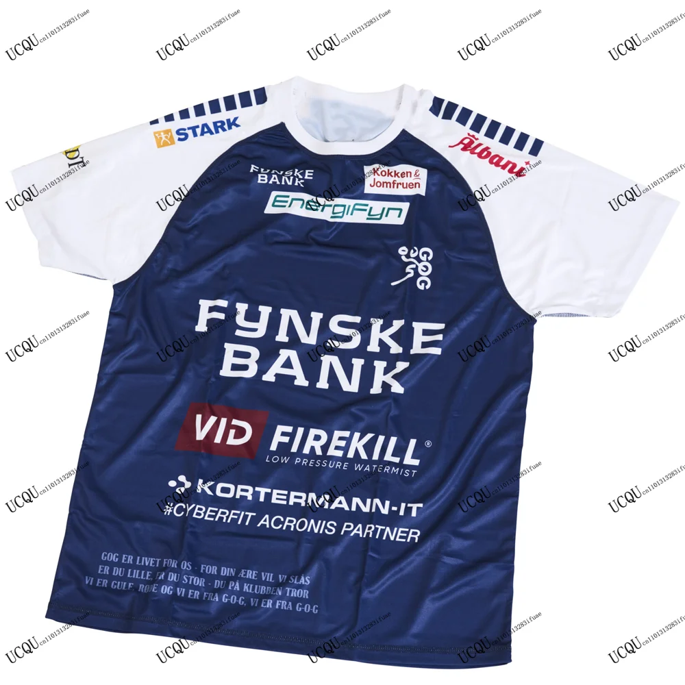 เสื้อฮันด์บอล GOG ฤดูกาล 2025-26 รุ่นใหม่ล่าสุด ทีมเดนมาร์ก ลายพิมพ์ 3 มิติ เสื้อแข่งแบบลำลอง ชุดเหย้า ชุดเยือน สำหรับผู้ใหญ่ เด็ก HBCN ยูนิเซ็กส์