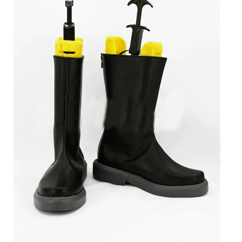 Nieuwe Alchemist Edward Elric Maes Hughes Laarzen Cosplay Anime Mode Maes Hughes Schoenen Op maat gemaakt