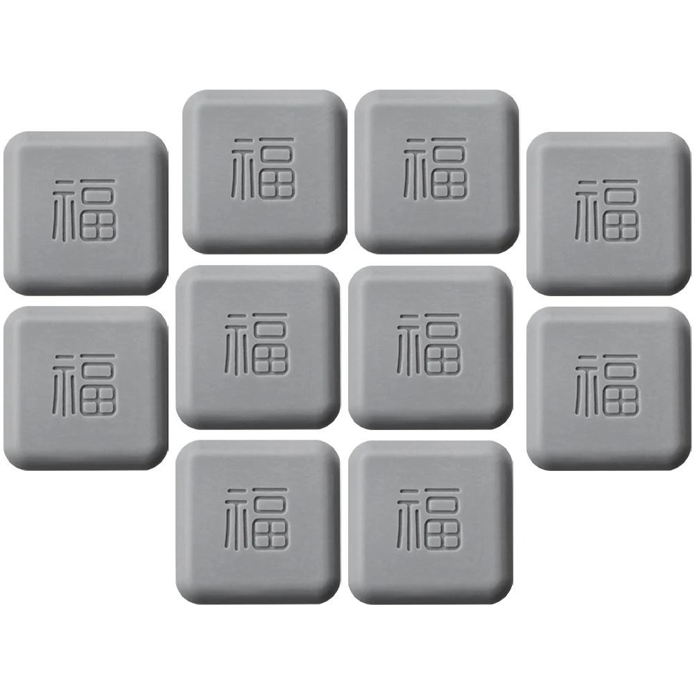 

10pcs Crash Pad Doorknob Wall Protector H Bumpers Guards Stick Stopper Self Adhesive Thickened Door