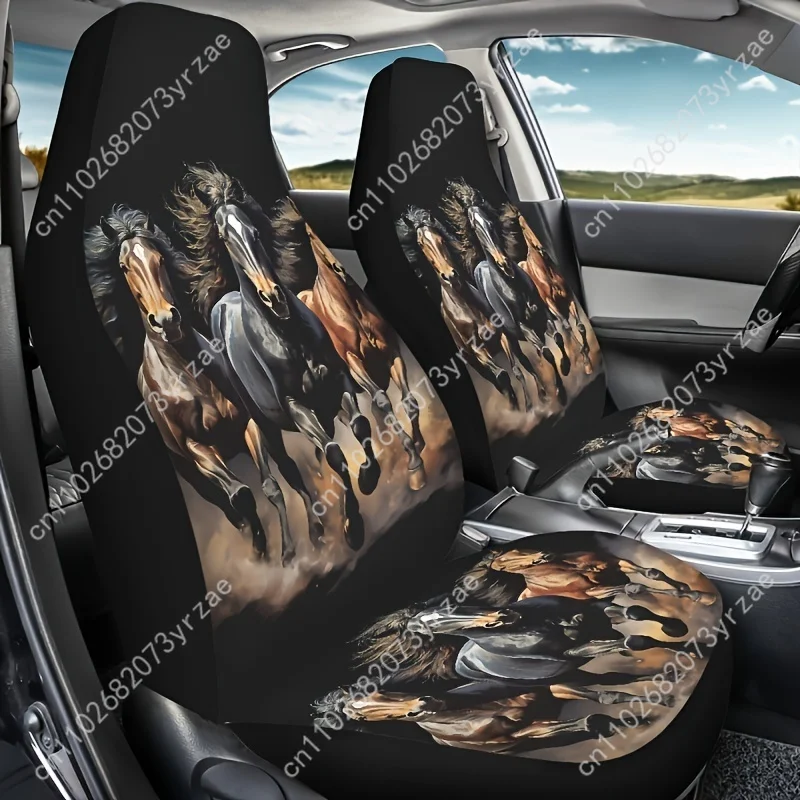 

Horse Car Seat Covers Universal Environmentally Friendly Interior Decorations Comfortable Breathable Car Seat Covers