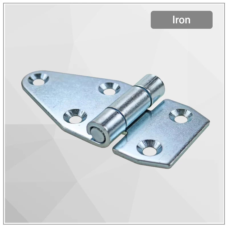 Iron Galvanized Thickened Hinge Freezer Cabinet Surface Mounted Type Bearing Large Chassis Cabinet Hinge