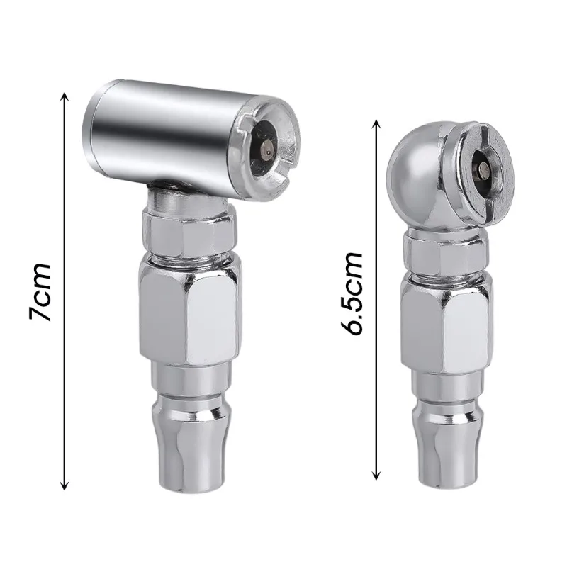 자동차 타이어 수리 팽창 깍지, 싱글 더블 헤드 타이어 공기 팽창 펌프 액세서리, 오토바이 자전거 타이어 수리 도구