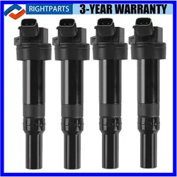 27300-2E000 273002E000 New Ignition Coils For Hyundai Elantra Tucson Kia Soul Forte 1.8L 2.0L 2011-2014 27300 2E000 C1804 UF651