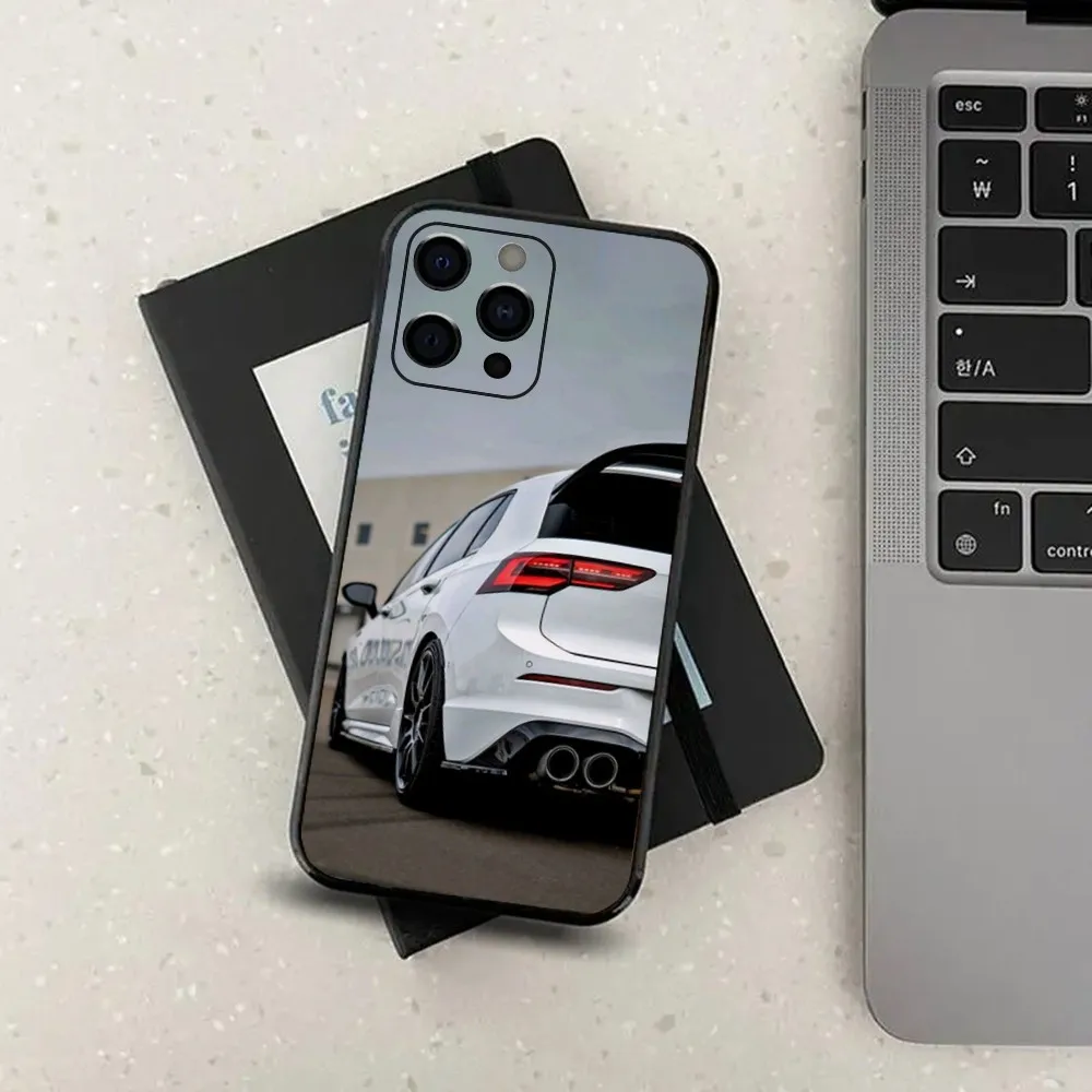 G-Golf-G-GTI Car cool Phone Case For Apple iPhone 15,14,13,12,11,Pro,X,XS,Max,XR,Plus,Mini Soft Black Cover
