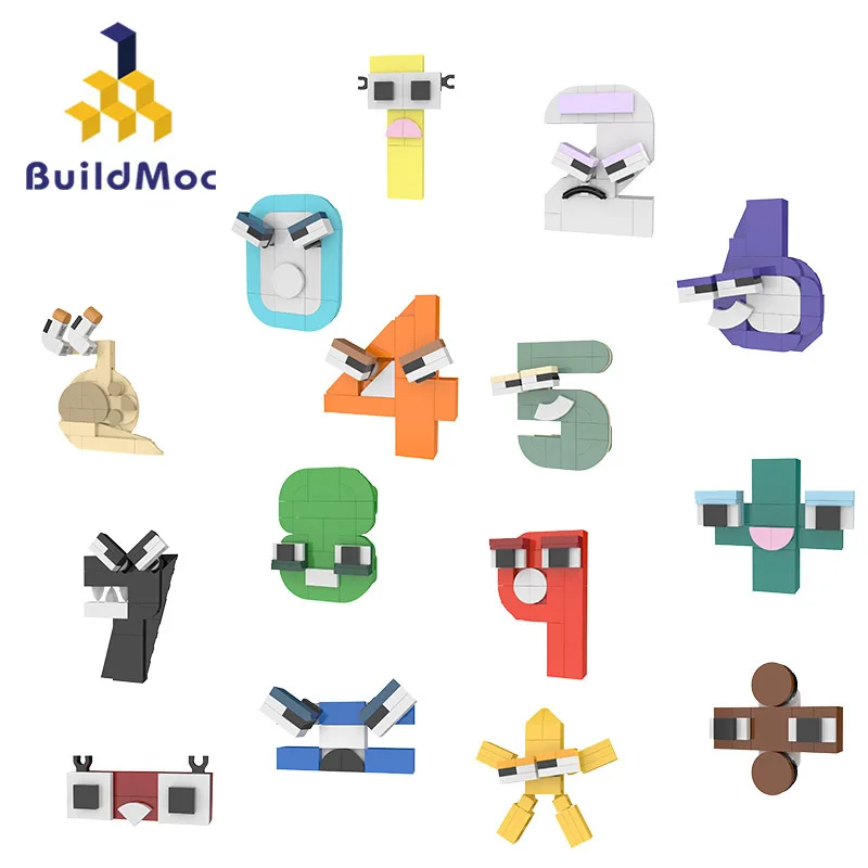 Buildmoc’s Popular Digital Legend Children’s Educational Toy Toddler Teaching Toy Gifts