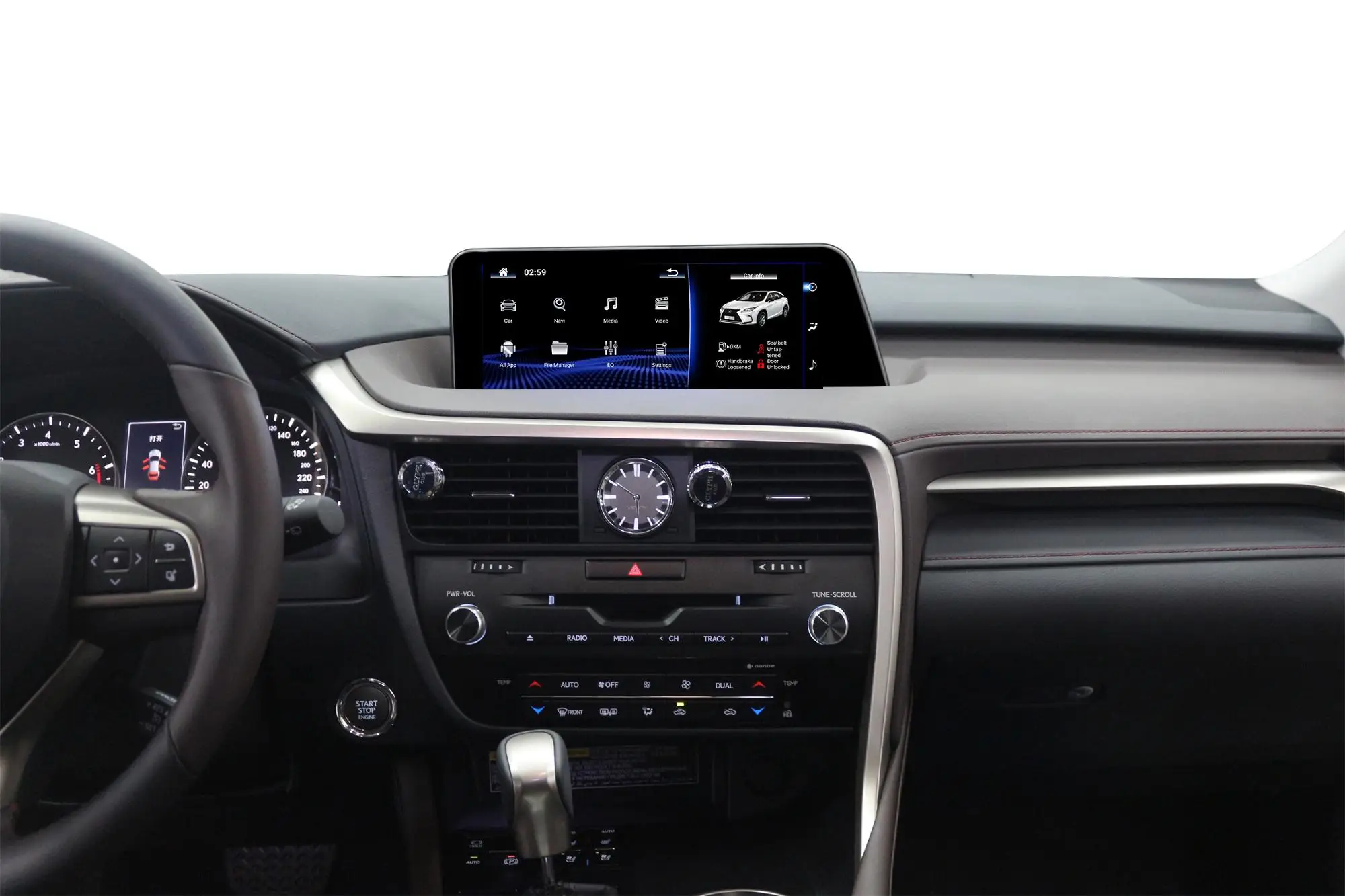 Touch Screen Dvd Player Video Entertainment Navigation Android Big Power Sound Amplifier for X Car Audio System