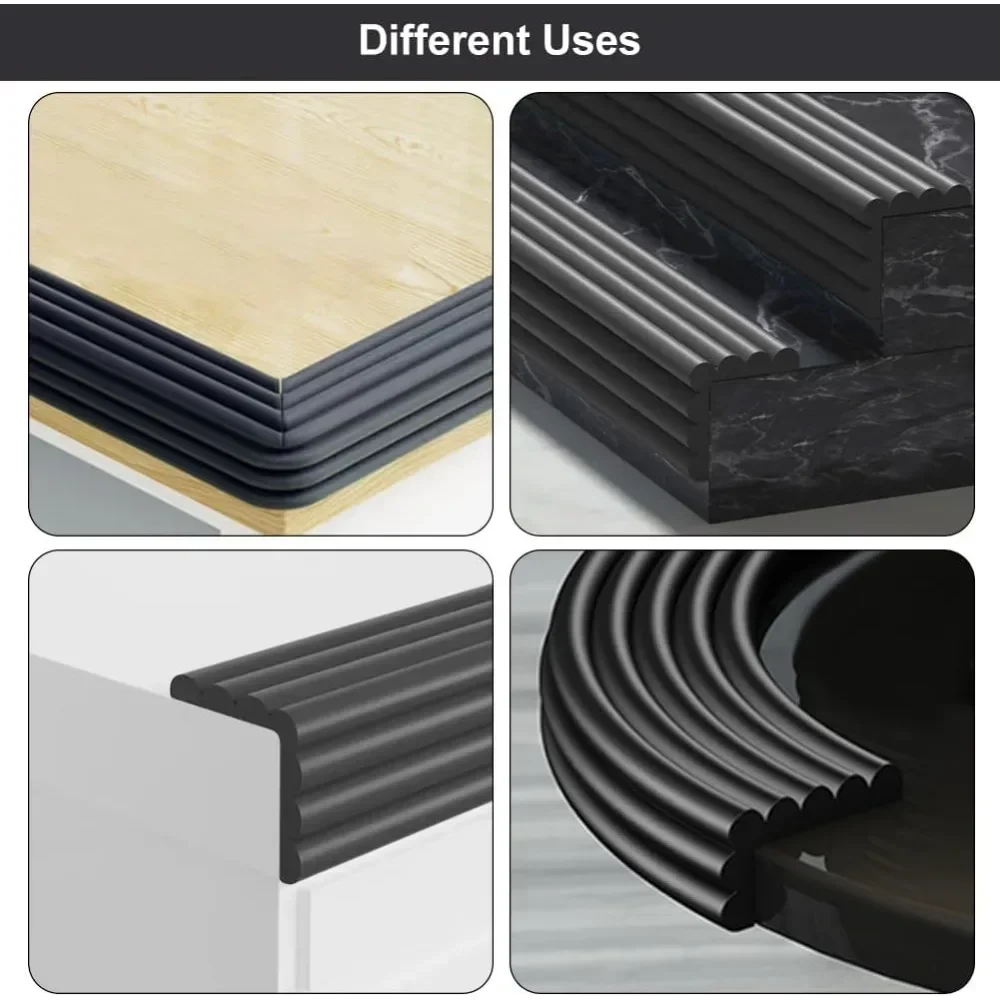 6.8 Feet Black Bunk Bed Ladder Pads Soft Ladder Pads with Strong Adhesive Bunk Bed Ladder Cover 81mm Wide Replacement Bed